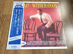 JIMMY WITHERSPOON - JIMMY WITHERSPOON LP 1977 OBI INSERT JAPAN NEAR MINT - Picture 1 of 8