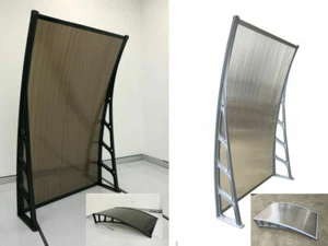 1-4M/1.5M Depth DIY Outdoor Window Awning/Patio Cover Shade Marquees Canopies - Picture 1 of 14