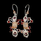 Fine Art Jewelry Opal Earrings 925 Sterling Silver /E110099