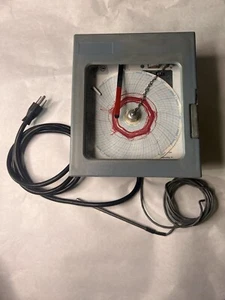Cobex C-901 Chart Recorder, Uses C7-60-0-6 Paper, 6' Thermocouple -100 To 38C - Picture 1 of 11