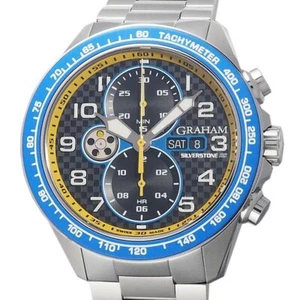 Graham Silverstone RS Racing Chronograph 2STEA.B16A.A26F Automatic Men's Watch - Picture 1 of 9