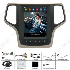Radio estéreo para coche 9,7"" Android 11 navegación GPS para Jeep Grand Cherokee 2014-22 - Imagen 1 de 12
