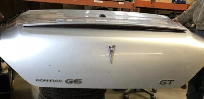 2009 G6 GT Trunk/Deck Lid Convertible Silver ,17U W/spoiler Lights Fits 06-09 G6 Foto 1 de 4