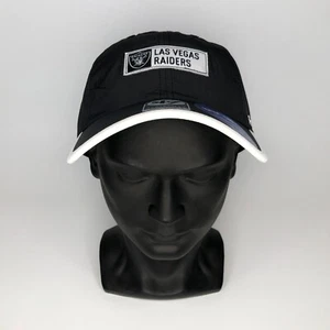 '47 Brand Las Vegas Raiders Clean Up Adjustable Hat Black Oakland New With Tag - Picture 1 of 6