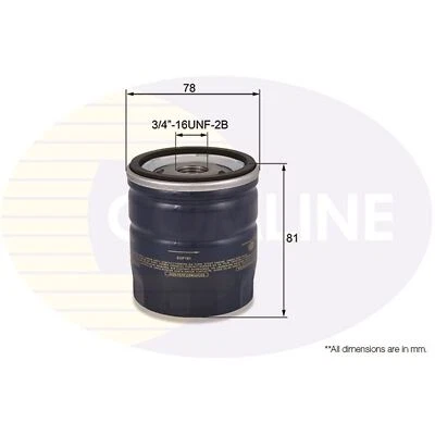 Fits Ford Focus C-Max Genuine Comline Oil Filter - Image 1 of 4