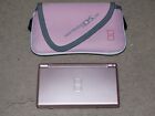 Nintendo DS Lite Metallic Rose Handheld System ABSOLUTELY MINT CONDITION !!