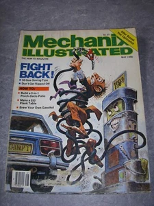 MECHANIX ILLUSTRATED Magazine, MAY 1980, BREW YOUR OWN GASOHOL, GAS SAVING TIPS! - Picture 1 of 2