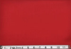Solid Color Dream Cotton Premium Poppy Red Fabric-BTY - Picture 1 of 1