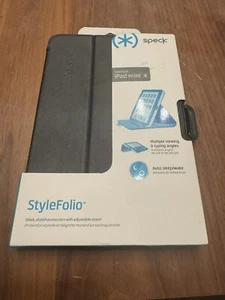Speck StyleFolio Protective Case-iPad Mini 4–Black–BRAND NEW-54% off retail! - Picture 1 of 2