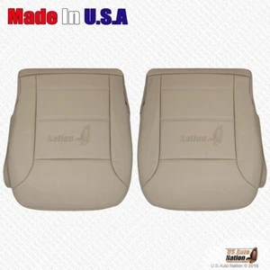 2011 Mercedes Benz ML350 ML500 ML550 Driver & Passenger Bottoms Vinyl Cover Tan - Picture 1 of 6