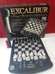 Excalibur King Master II elektronisches Schachspiel 911E-2 komplett funktioniert SCHÖN - Bild 1 von 9