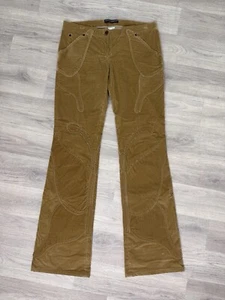 Dolce & Gabbana Vintage Corduroy Bootleg Trousers Ital. size 40 UK 8 - Picture 1 of 11