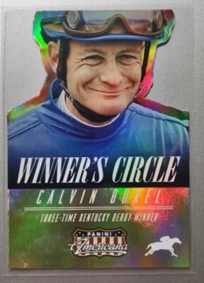 2015 Panini Americana Winner's Circle Gold #5 Calvin Borel - Image 1 of 2