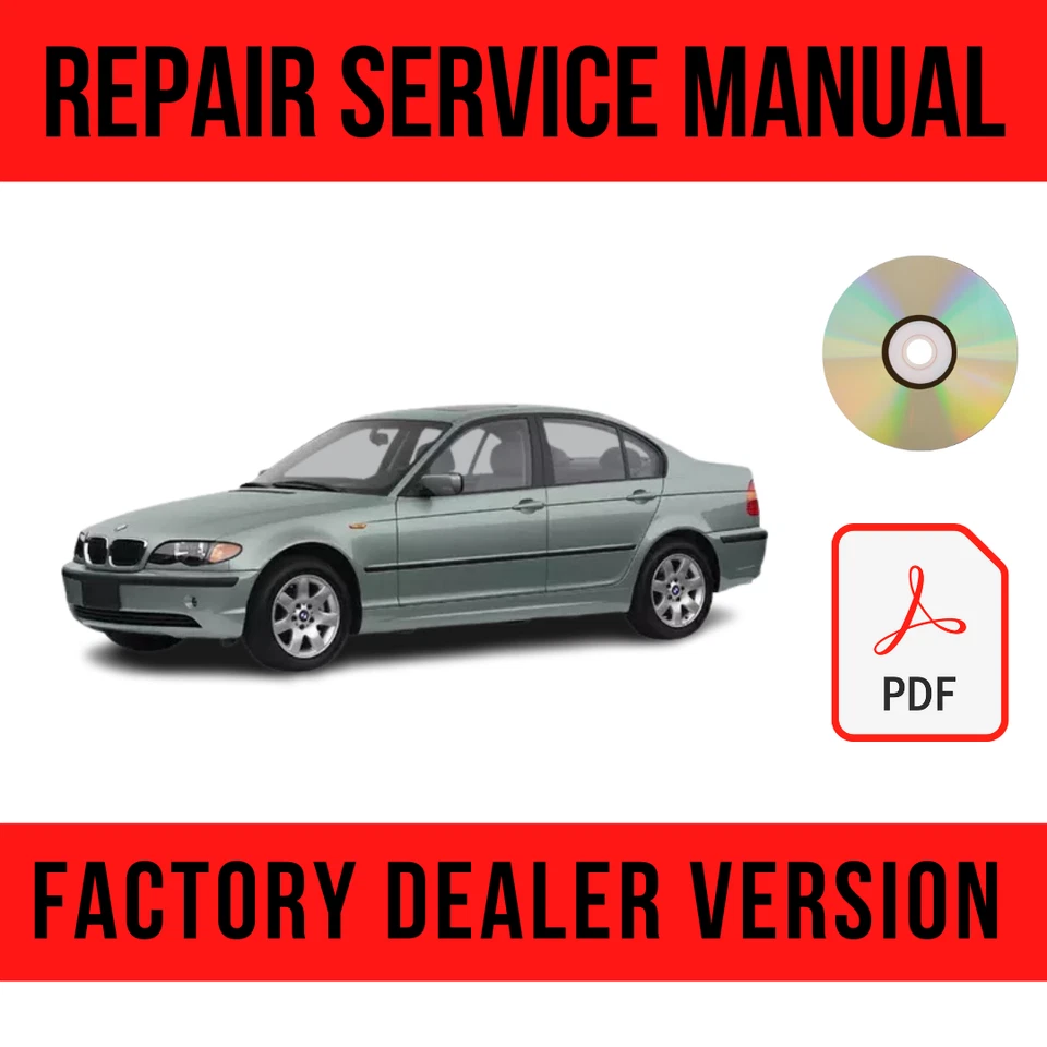 BMW 3 Series E46 1997-2006 manual de reparo de fábrica - Imagem 1 de 1