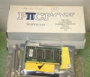 Vintage Toshiba Portege 650/660 Series SODIMM Memory PA2043U 32MB EDO - Picture 1 of 2