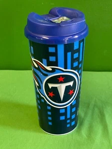NFL Tennessee Titans 16 oz Double Wall Plastic Travel Cup NWT - Picture 1 of 4