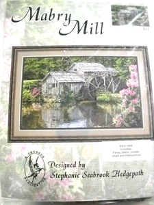 Maybry Hill Mill River Counted Cross Stitch Kit by A Pegasus Production 484 F3 - Picture 1 of 4