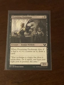 Magic the Gathering Strixhaven Promising Duskmage - Picture 1 of 2