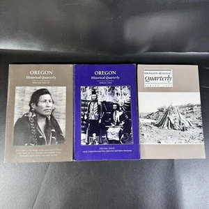 3 Vtg Oregon Historical Quarterly 1990s Pacific Northwest & Native History Books - Picture 1 of 17