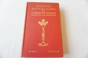Antiguo libro ferroviario de señalización y comunicaciones ferroviarias 1940 primera edición - Imagen 1 de 12