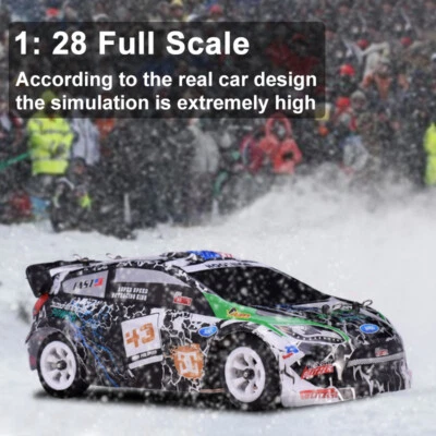 Wltoys K989 RC Car 1:28 4WD Off-road 2.4G 30km High-speed Kids Children Toys - Image 1 of 4