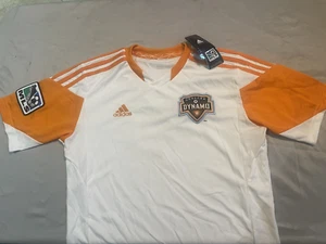 Adidas VTG Houston Dynamo Jersey Youth L NWT - Picture 1 of 7