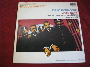 LP OST ENNIO MORRICONE Sacco & Vanzetti Orig US 1971 NEAR MINT SOUNDTRACK - Picture 1 of 5