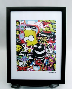 FAIRCHILD PARIS SUPREME X BART SIMPSON ARTE INCORNICIATA FIRMATA 171/500 - Foto 1 di 4