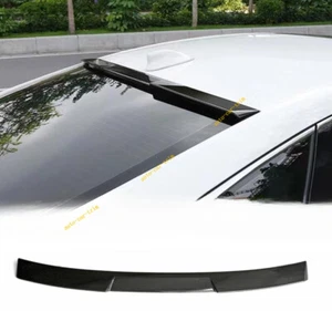 For 2018-2022 Honda Accord Carbon Fiber ABS Car roof Tail Spoiler Wing Trim - Imagen 1 de 5