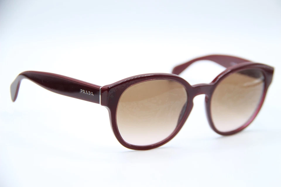GAFAS DE SOL PRADA SPR 18R UAN-0A6 2N BORGOÑA DEGRADADO AUTÉNTICO DISEÑADOR 56-19 Foto 1 de 4