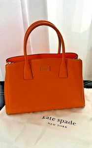 NEU Kate Spade Serena Saffiano Leder Umhängetasche Kurkuma Wurzel Orange Cross Body - Bild 1 von 6