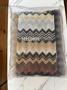 missoni Giacomo bath towel Brand New (Set Of 2) plus Hand Towel - Picture 1 of 14