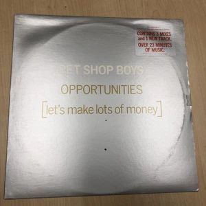 Pet Shop Boys Opportunities Single Let’s Make Lots Of Money Open Vinyl Record - Picture 1 of 7