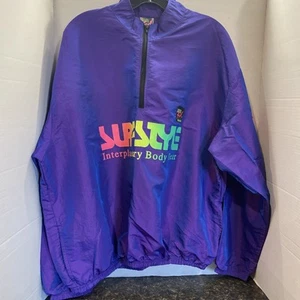 Surf Style Iridescent Interplanetary Jacket Adult Small 90s Y2K ONE SIZE FIT ALL - Picture 1 of 6