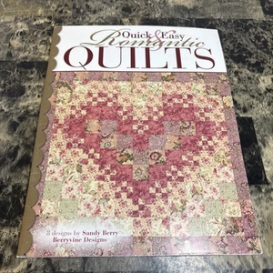 Schnelle und einfache romantische Quilts - 8 Designs von Sandy Berry - Leisure Arts 2005 sehr guter Zustand - Bild 1 von 5