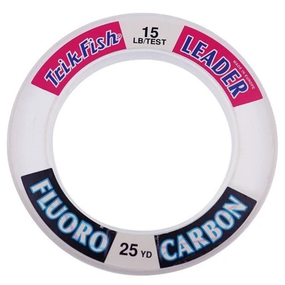 Línea líder de pesca de fluorocarbono Trik Fish 25 yardas Foto 1 de 2