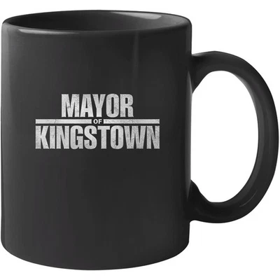 Taza Mayor Of Kingstown Genial Ventilador de TV Taza de Café Foto 1 de 4