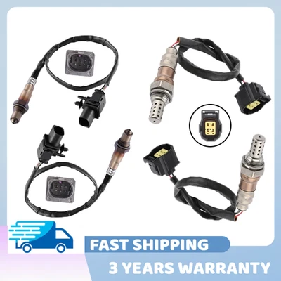 Sensor de oxígeno O2 superior + inferior 4 piezas para Mercedes-Benz C63 AMG 6,3 L V8 2008-2015 EE. UU. Foto 1 de 4