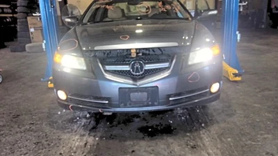 Passenger Right Sun Visor Illuminated Fits 04-08 TL 1109678 Foto 1 de 4