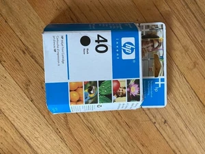 Genuine HP Ink 40 Black 51640A DeskJet 1200 HP DesignJet Expired 10/2006 - Picture 1 of 1