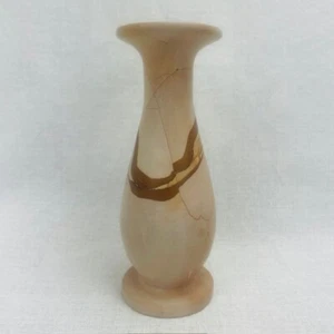 Marmor Onyx Stein Knospe Vase Hergestellt in Pakistan - 7" - Bild 1 von 8