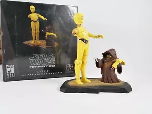 Star Wars Gentle Giant Maquette C-3PO & Jawa - 3179/4500 - - Imagen 1 de 15