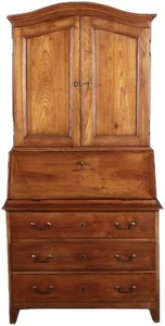 Antiker Biedermeier Kirschbaum Sekretär 1m breit um 1800-1820 - Bild 1 von 24