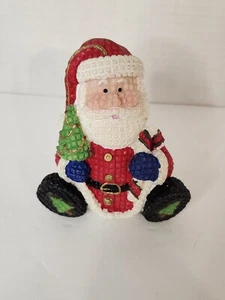 4 Inch Resin Santa Sitting - Picture 1 of 5