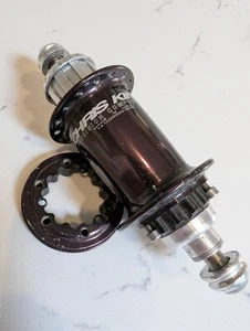 CHRIS KING Single Speed black rear hub 9 x 135mm DiscoTech 32h - Picture 1 of 4
