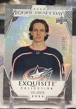 Kent Johnson Silver Rookie /349 Upper Deck Black Diamond 2023 Hockey
