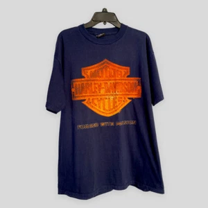 Harley Davidson  “Forged With Passion” Mens TShirt Sz XL. Black - Picture 1 of 5