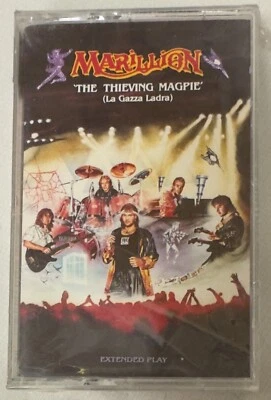 BRAND NEW SEALED CASSETTE~MARILLION THE THIEVING MAGPIE~ORIG 1988 XDR TAPE~PROG - Image 1 of 2