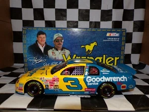Dale Earnhardt Sr #3 Goodwrench / Wrangler Jeans 1999 Acción NASCAR 1:24 Escala - Imagen 1 de 9