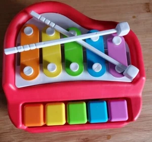 Little Tikes Tap-a-Tune Piano Musical Colorful Toddler Toy With Drum Sticks - Picture 1 of 4